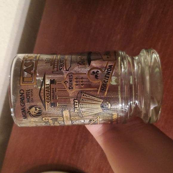 Vintage VTG Las Vegas strip glass stein mug - Picture 3 of 12